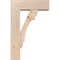 Ekena Millwork Olympic Block Smooth Bracket w/ Offset Brace, Douglas Fir, 7 1/2"W x 22"D x 34"H BKT0806X22X34OLY05SDF - alternate 4